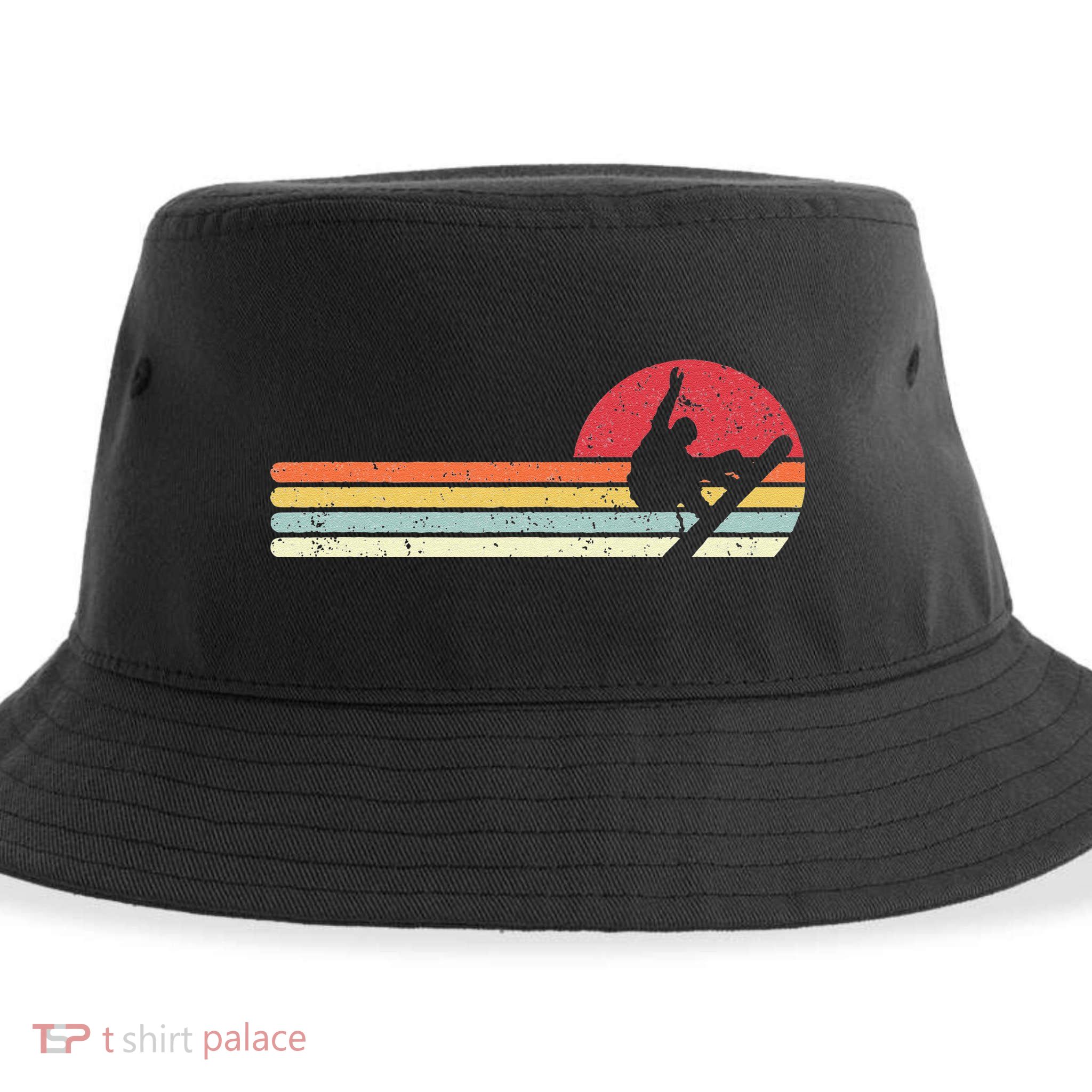 Snowboarding Retro Style For Snowboarder Sustainable Bucket Hat