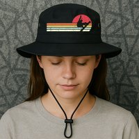 Snowboarding Retro Style For Snowboarder Bucket Hat