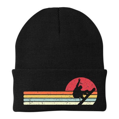 Snowboarding Retro Style For Snowboarder Beanie