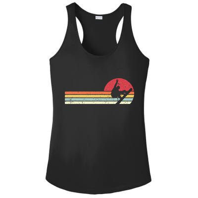 Snowboarding Retro Style For Snowboarder Ladies PosiCharge Competitor Racerback Tank