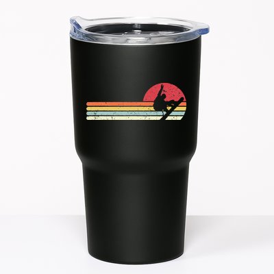 Snowboarding Retro Style For Snowboarder Tumbler