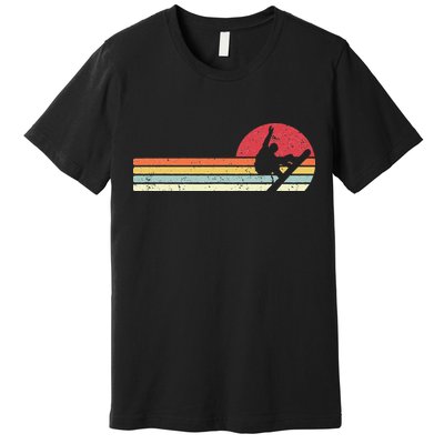 Snowboarding Retro Style For Snowboarder Premium T-Shirt