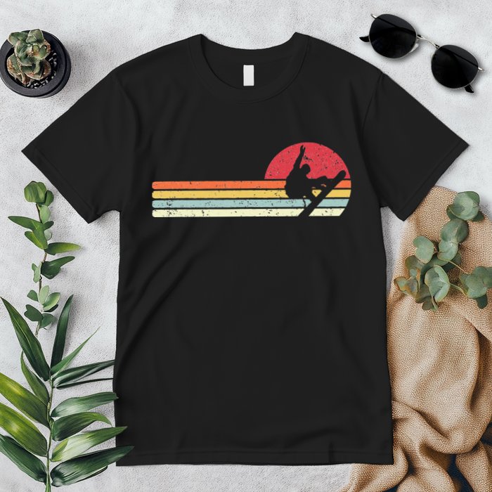 Snowboarding Retro Style For Snowboarder Premium T-Shirt