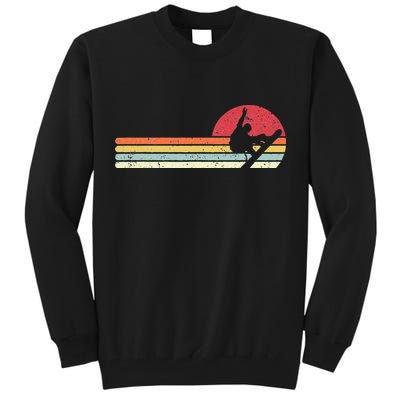 Snowboarding Retro Style For Snowboarder Tall Sweatshirt