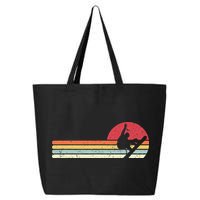 Snowboarding Retro Style For Snowboarder 25L Jumbo Tote