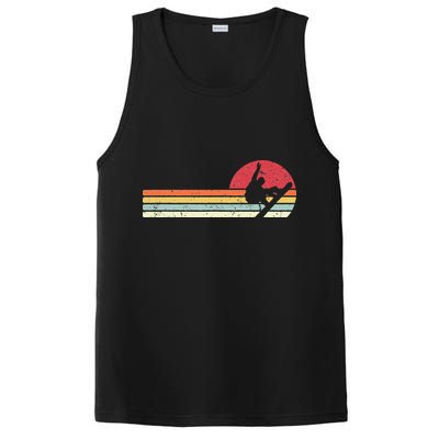 Snowboarding Retro Style For Snowboarder PosiCharge Competitor Tank