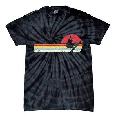 Snowboarding Retro Style For Snowboarder Tie-Dye T-Shirt
