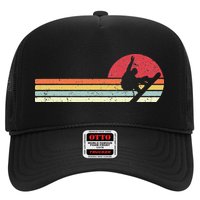 Snowboarding Retro Style For Snowboarder Trucker Hat