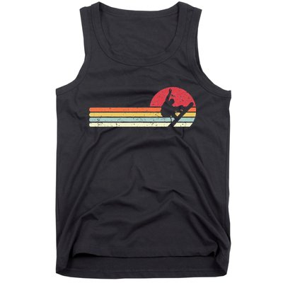 Snowboarding Retro Style For Snowboarder Tank Top