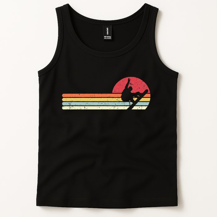 Snowboarding Retro Style For Snowboarder Tank Top