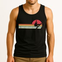Snowboarding Retro Style For Snowboarder Tank Top