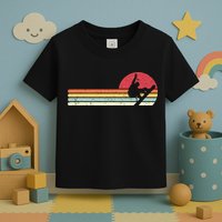 Snowboarding Retro Style For Snowboarder Toddler T-Shirt
