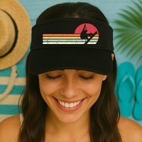 Snowboarding Retro Style For Snowboarder Visor