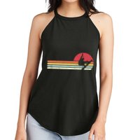 Snowboarding Retro Style For Snowboarder Women's Perfect Tri Rocker Tank