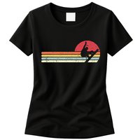 Snowboarding Retro Style For Snowboarder Womens T-Shirt