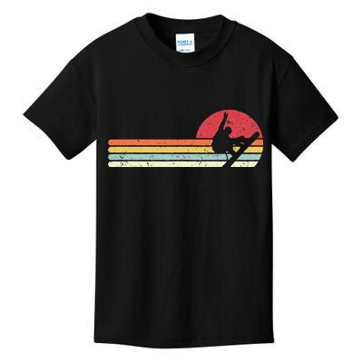 Snowboarding Retro Style For Snowboarder Kids T-Shirt