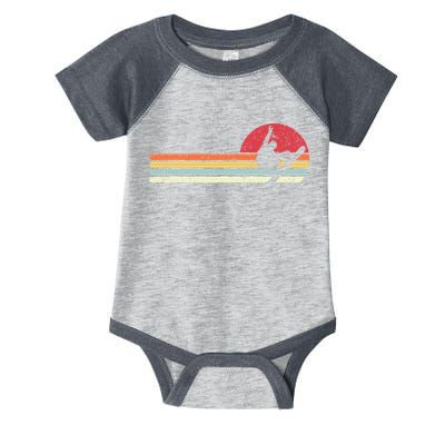Snowboarding Retro Style For Snowboarder Infant Baby Jersey Bodysuit