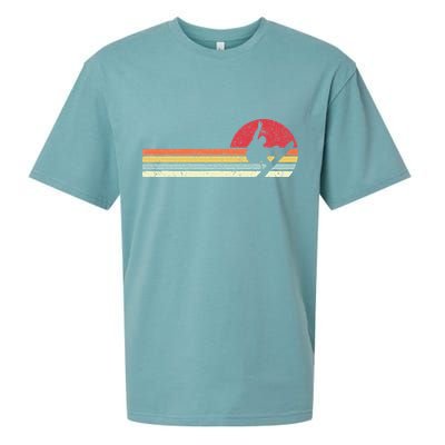 Snowboarding Retro Style For Snowboarder Sueded Cloud Jersey T-Shirt