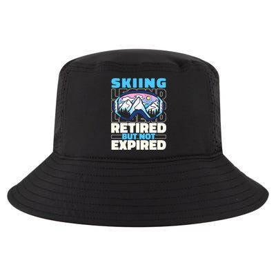 Skiing Retired Ski Gift Winter Sports Skier Cute Gift Cool Comfort Performance Bucket Hat