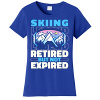 Skiing Retired Ski Gift Winter Sports Skier Cute Gift Women's T-Shirt