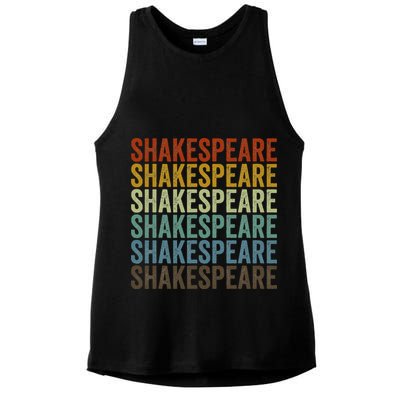 Shakespeare Retro Ladies PosiCharge Tri-Blend Wicking Tank