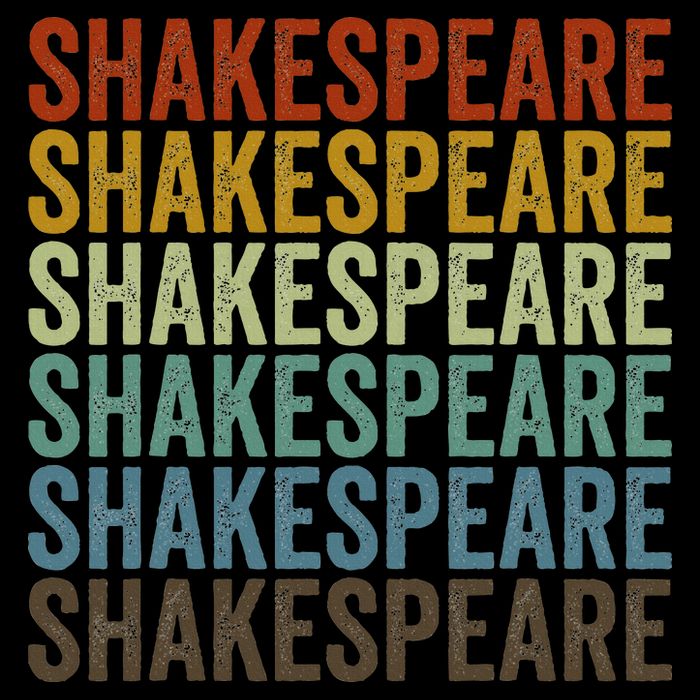 Shakespeare Retro Flat Bill Trucker Hat