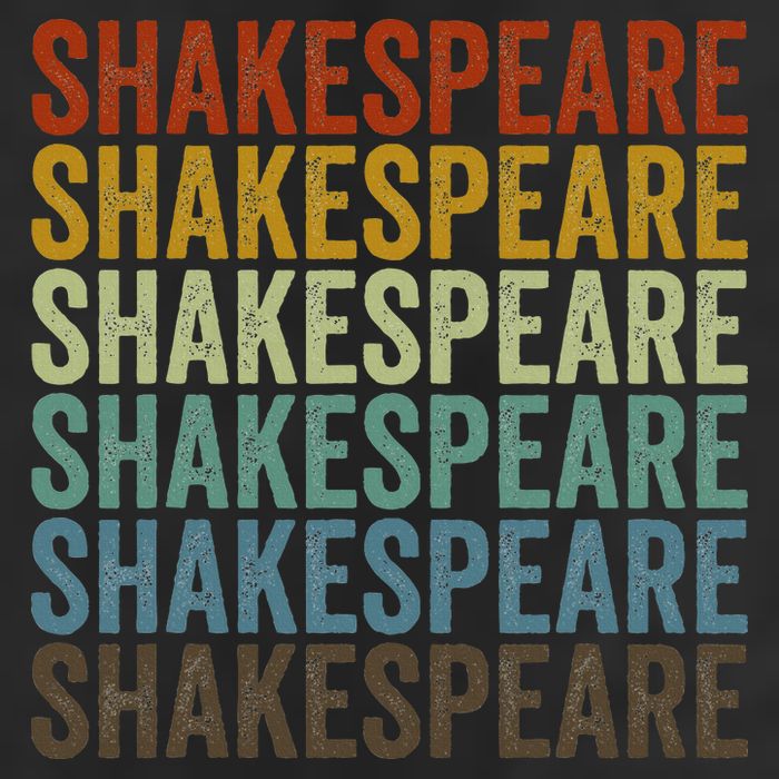 Shakespeare Retro Golf Towel