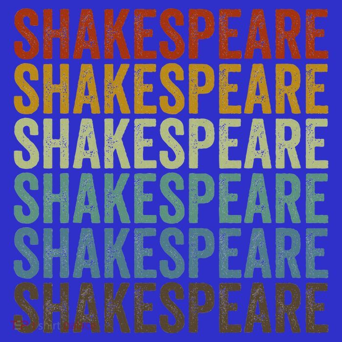 Shakespeare Retro Poster