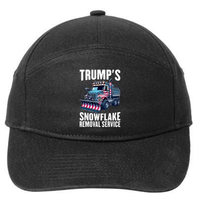 Snowflake Removal Service TrumpS Snowflake Removal Service 7-Panel Snapback Hat