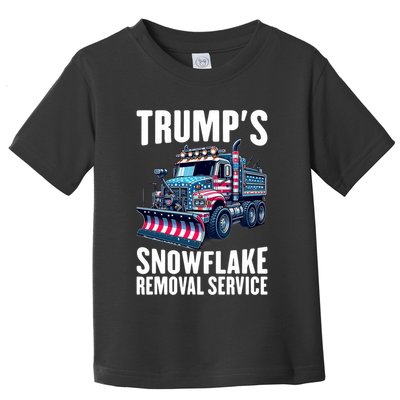 Snowflake Removal Service TrumpS Snowflake Removal Service Toddler T-Shirt