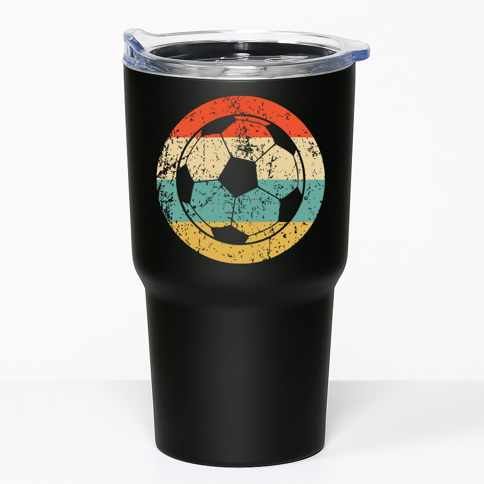Soccer Retro Soccer Ball Tumbler