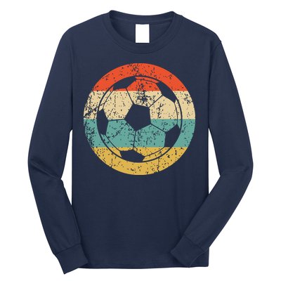 Soccer Retro Soccer Ball Long Sleeve Shirt