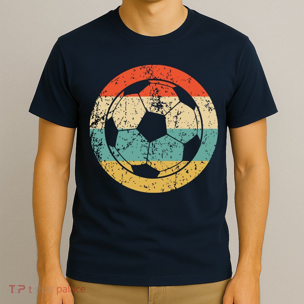 Soccer Retro Soccer Ball T-Shirt