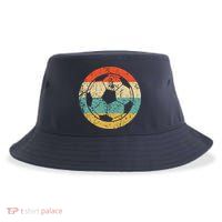 Soccer Retro Soccer Ball Sustainable Bucket Hat