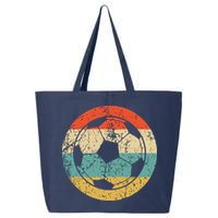 Soccer Retro Soccer Ball 25L Jumbo Tote