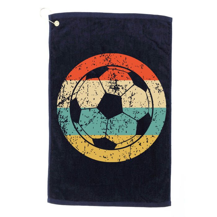 Soccer Retro Soccer Ball Golf Towel