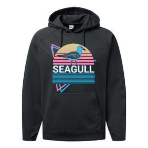 Seagull Retro Performance Fleece Hoodie