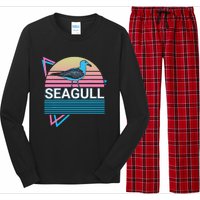 Seagull Retro Long Sleeve Pajama Set