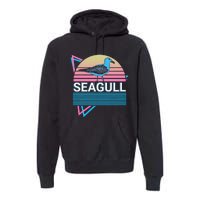 Seagull Retro Premium Hoodie