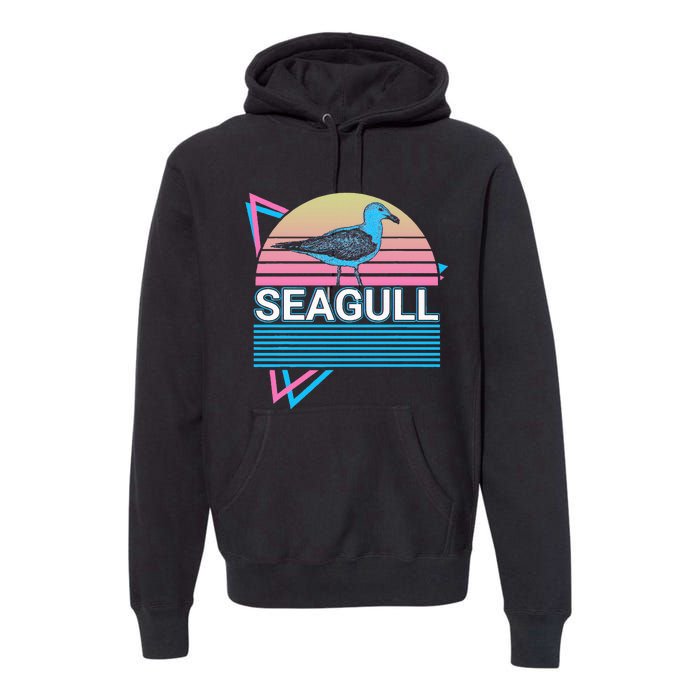 Seagull Retro Premium Hoodie