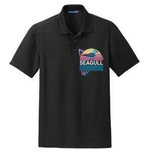 Seagull Retro Dry Zone Grid Polo