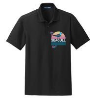 Seagull Retro Dry Zone Grid Polo