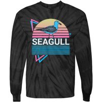 Seagull Retro Tie-Dye Long Sleeve Shirt