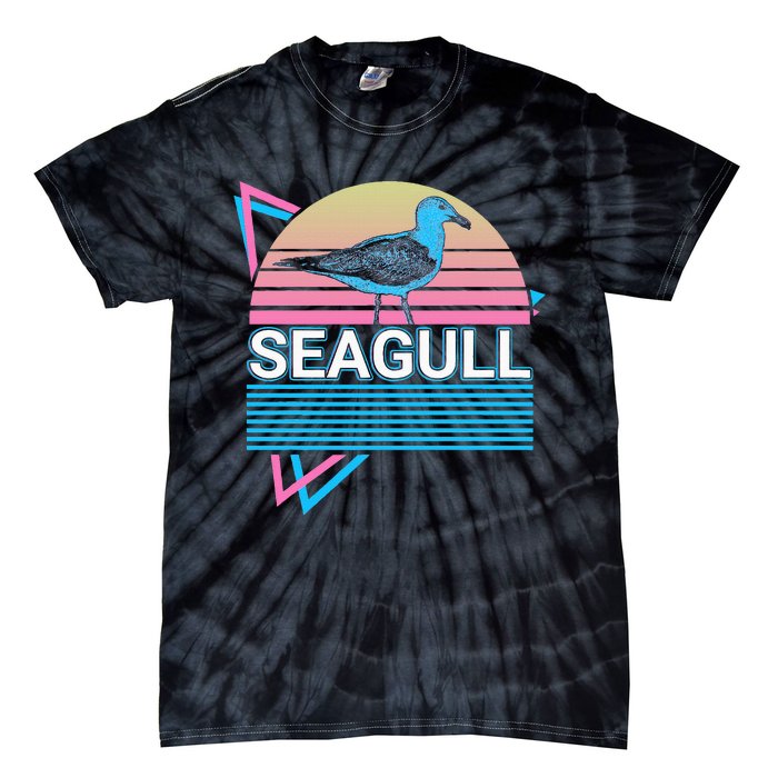 Seagull Retro Tie-Dye T-Shirt