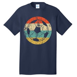 Soccer Retro Soccer Ball Tall T-Shirt