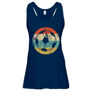 Soccer Retro Soccer Ball Ladies Essential Flowy Tank