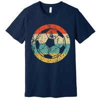 Soccer Retro Soccer Ball Premium T-Shirt