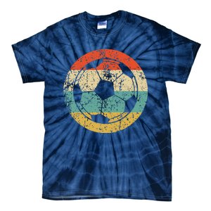 Soccer Retro Soccer Ball Tie-Dye T-Shirt