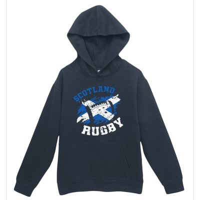 Scotland Rugby Scottish Scotland Flag Urban Pullover Hoodie