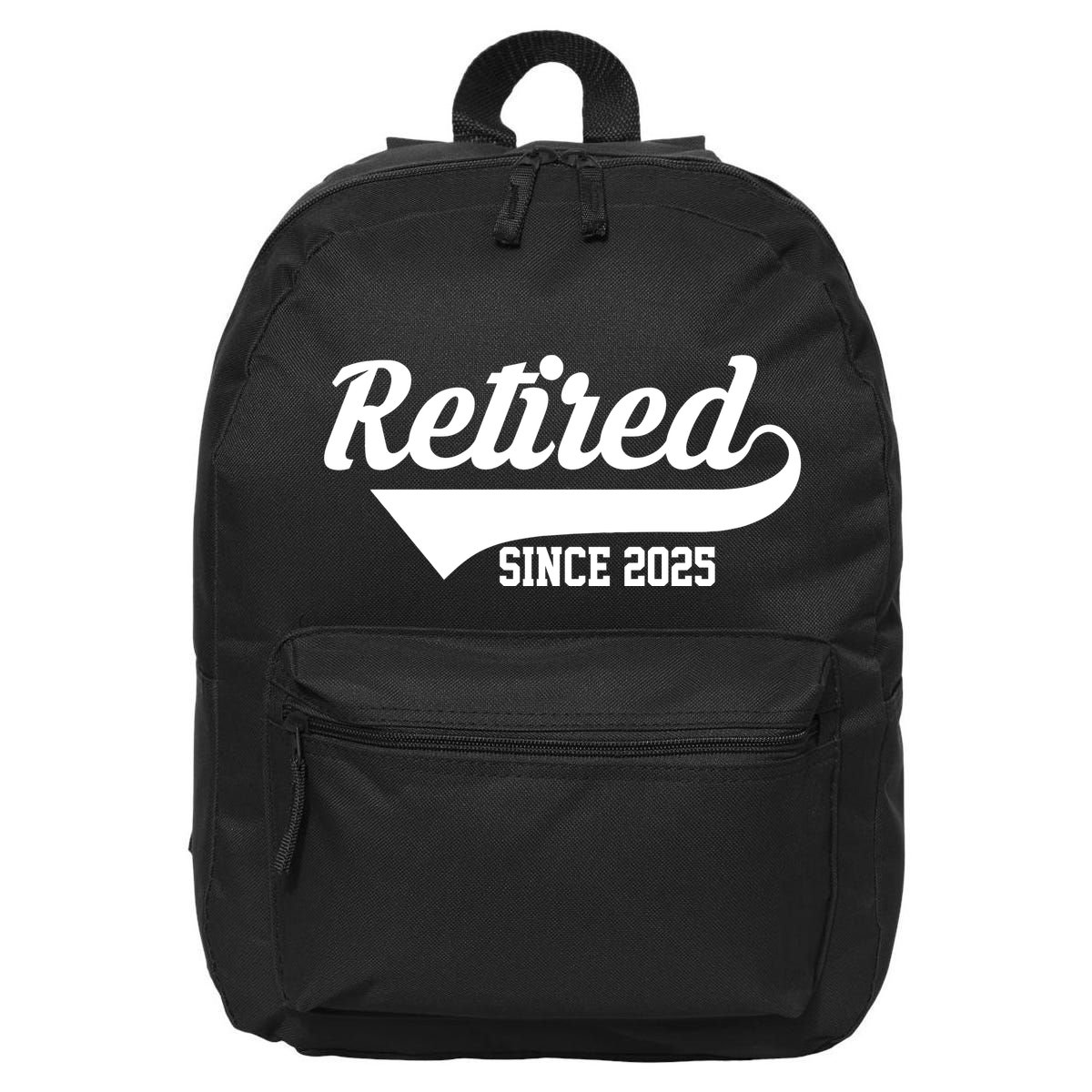 Sporty Retired Since 2025 Retirement Gift 16 in Basic Backpack